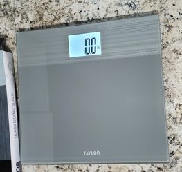 Taylor Digital Glass Body Weight Scale Open Box
