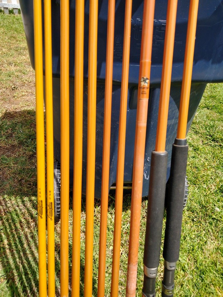 Fishing rod blanks for rod building sabre lamiglass cal star for Sale