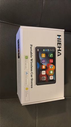 Hiena portable wireless car stereo w/ backup camera