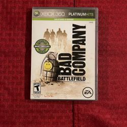 Battlefield Bad Company Xbox 360 Video Game