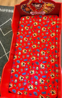 Toddler Paw Patrol bed