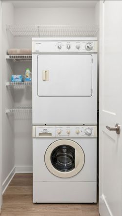 Stackable Frigidaire Gallery 27 Front Load Washer and Dryer Set