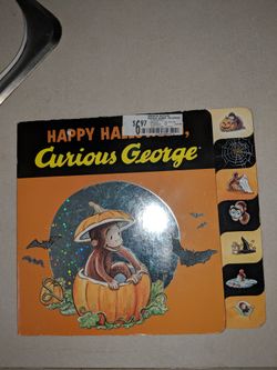 Curious George Halloween Book