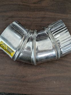 3 inch 90 degree round adjustable dryer vent  elbow.