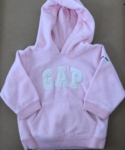 Baby girls GAP fleece hoody size 2T