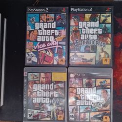 GTA collection Playstation