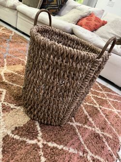 Wicker Laundry Basket 