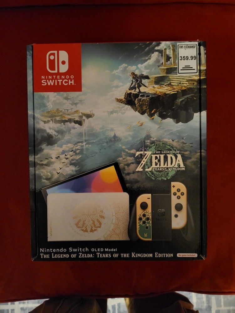Nintendo Switch OLED Zelda Tears Of The Kingdom Limited Brand New