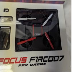 NEW IN BOX FOCUS F1RC007 DRONE - BRAND NEW IN BOX Bring life to your outdoor adventures with the all new Focus FPV Drone with HD Camera! Capture every