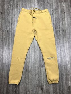Fear Of God X Essentials Sweat Pants Amber (M)