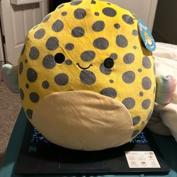Squishmallow Dayton The Puffer Fish Plush 16 Inches Tall Rare