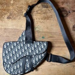 Dior Saddle Bag With Strap