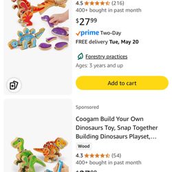Dinosaur Snap Together 