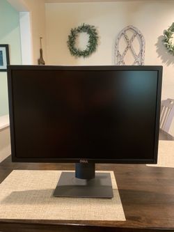 22 inch DEll LED with Display port, VGA, and HDMI 1080P