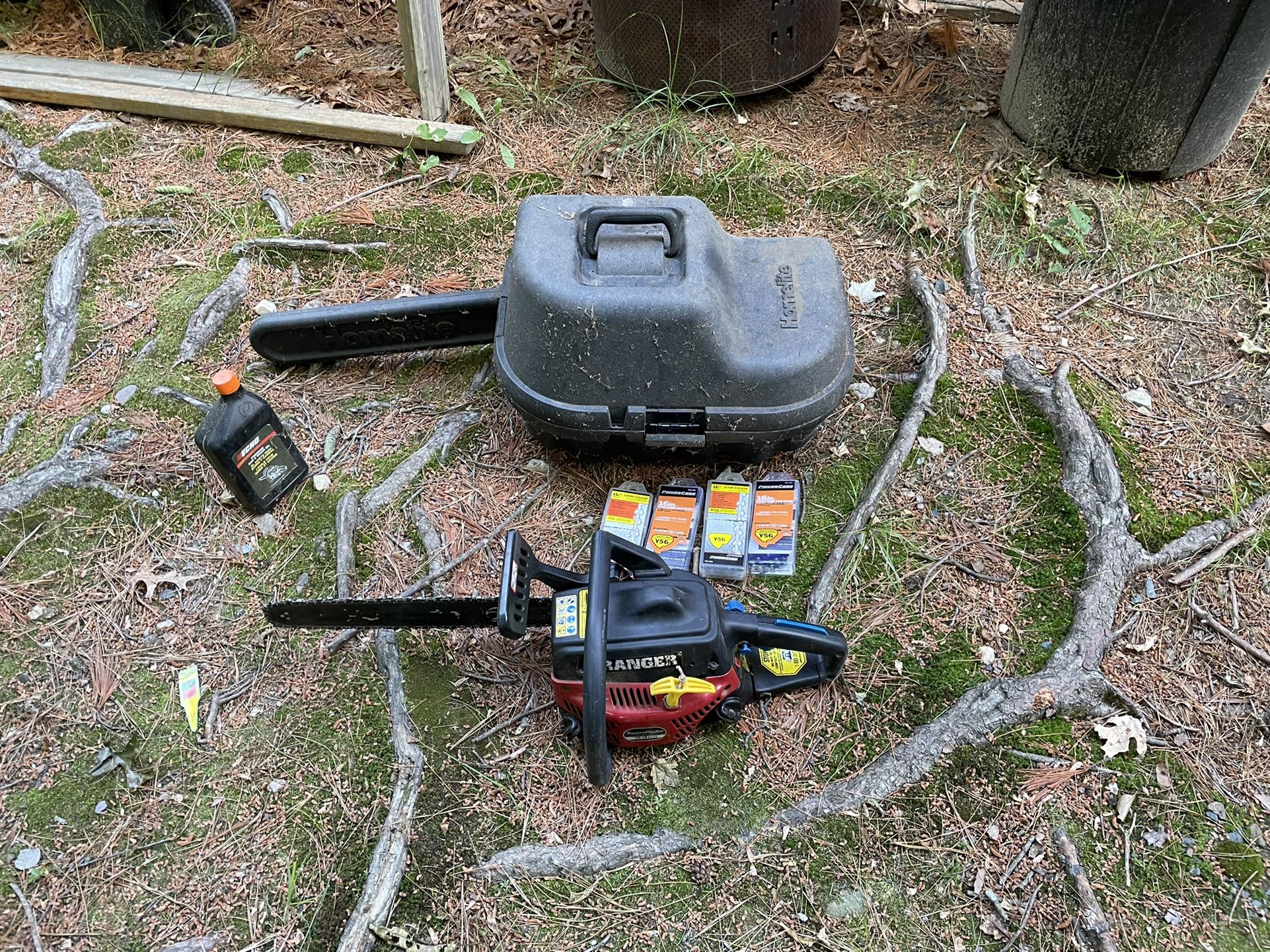 Homelite 33cc 16 inch Ranger gas chainsaw NOT FREE