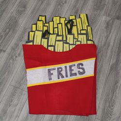Halloween French Fries Costume 