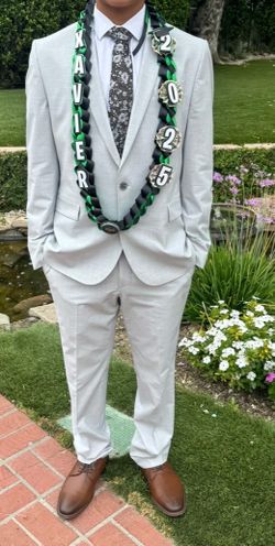 Light grey suit