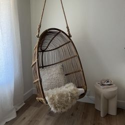 Perigold Sika Design Wicker Rattan Egg Chair Swing Indoor Outdoor