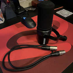 shure microphone with cable