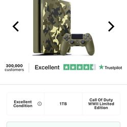 PS4 Call Of Duty Edition “comes With 2 Remotes