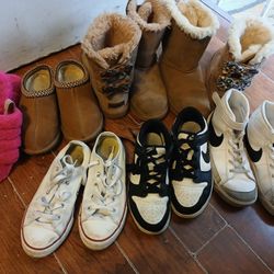 Lote de zapatos UGG Nike Converse