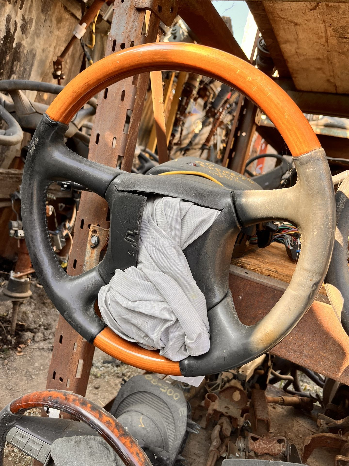 Chevy Steering Wheel.