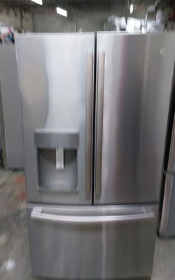 GE 3-Door French Door Refrigerator Stainless Steel