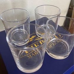 New Heavy Base Old Fashioned Whiskey Glasses, Set of 4, 10 oz with Gift Box