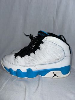Air Jordan 9 Retro Powder Blue 2024 GS Size 7Y FV0143-101 Pre Owned No Box