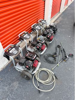 HUSTLER 3500 PSI, 2.5 GPM PRESSURE WASHER W/ HONDA GC190 (HH3535)  Simpson Pro Series with AAA Triplex Pump 3500-PSI 2.5-GPM Cold Water Gas Pressure w