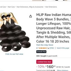 Indian Human Hair Bundle 