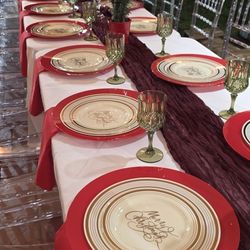 100 Copas Verdes De Acrylico Reusables. 