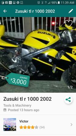 Suzuki tl r 1000 2002