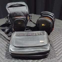 Logitech Camera Lens And DVD Travel Bags