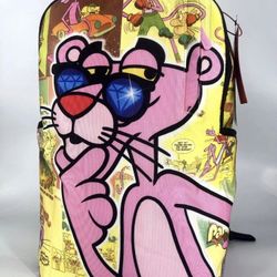 Sprayground Pink Panther Diamond Shades Backpack 