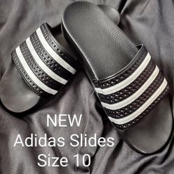 NEW Adidas Slides Size 10