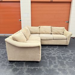 Free Delivery - Rowe Furniture L Sectional Couch