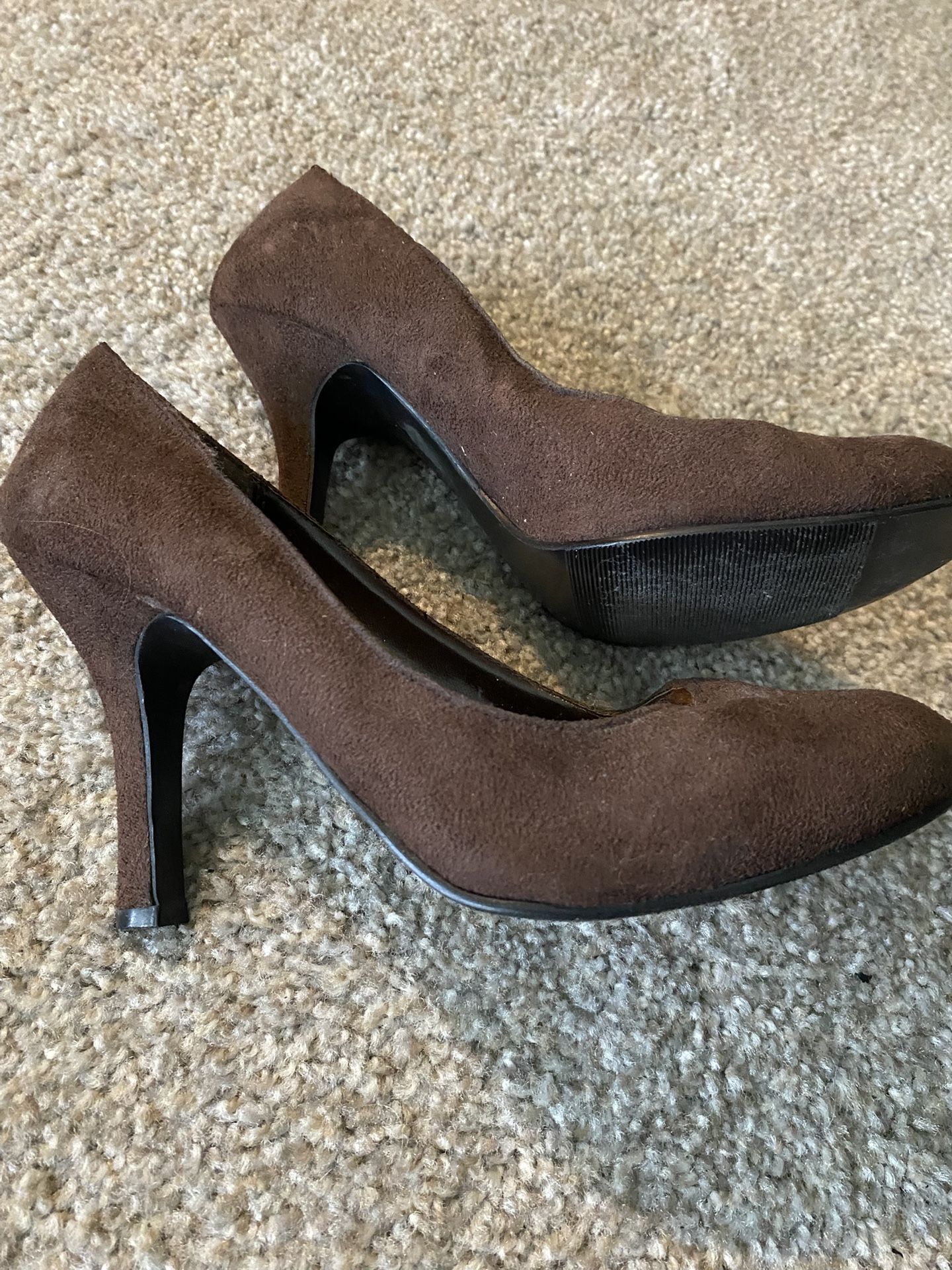 Women Suede Heels