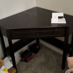 Corner Desk Brown 30inches - Free -$0