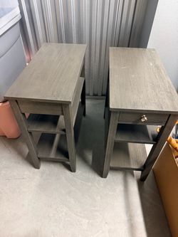 Two end tables