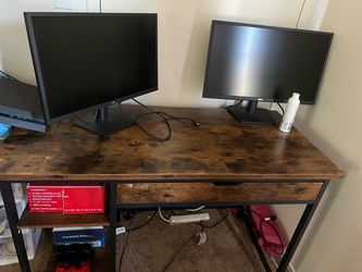 Desk with drawer