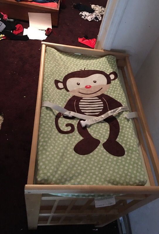 Changing table and storage 45 obo