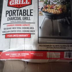 New Portable Charcoal Grill