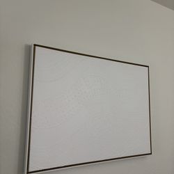 White Wall Art Canvas 