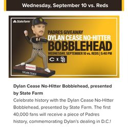 Bobblehead giveaway