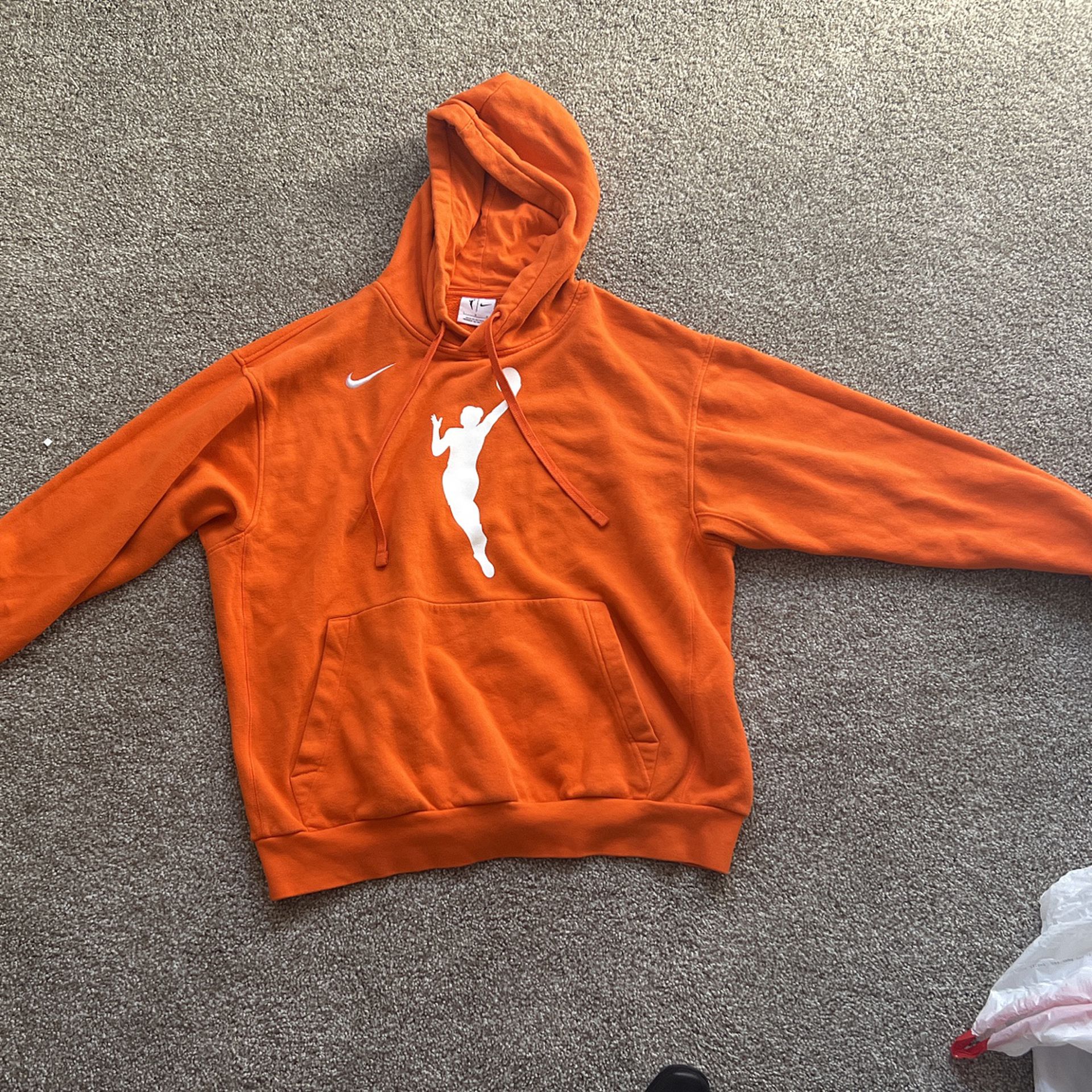wnba orange hoodie