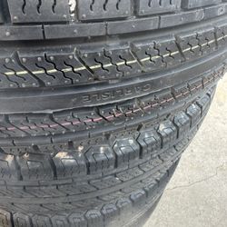 225/75/R15  Heavy Duty Trailer Tires Set Of 4 New Old Stock 