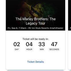 Marley Brothers Tickets 
