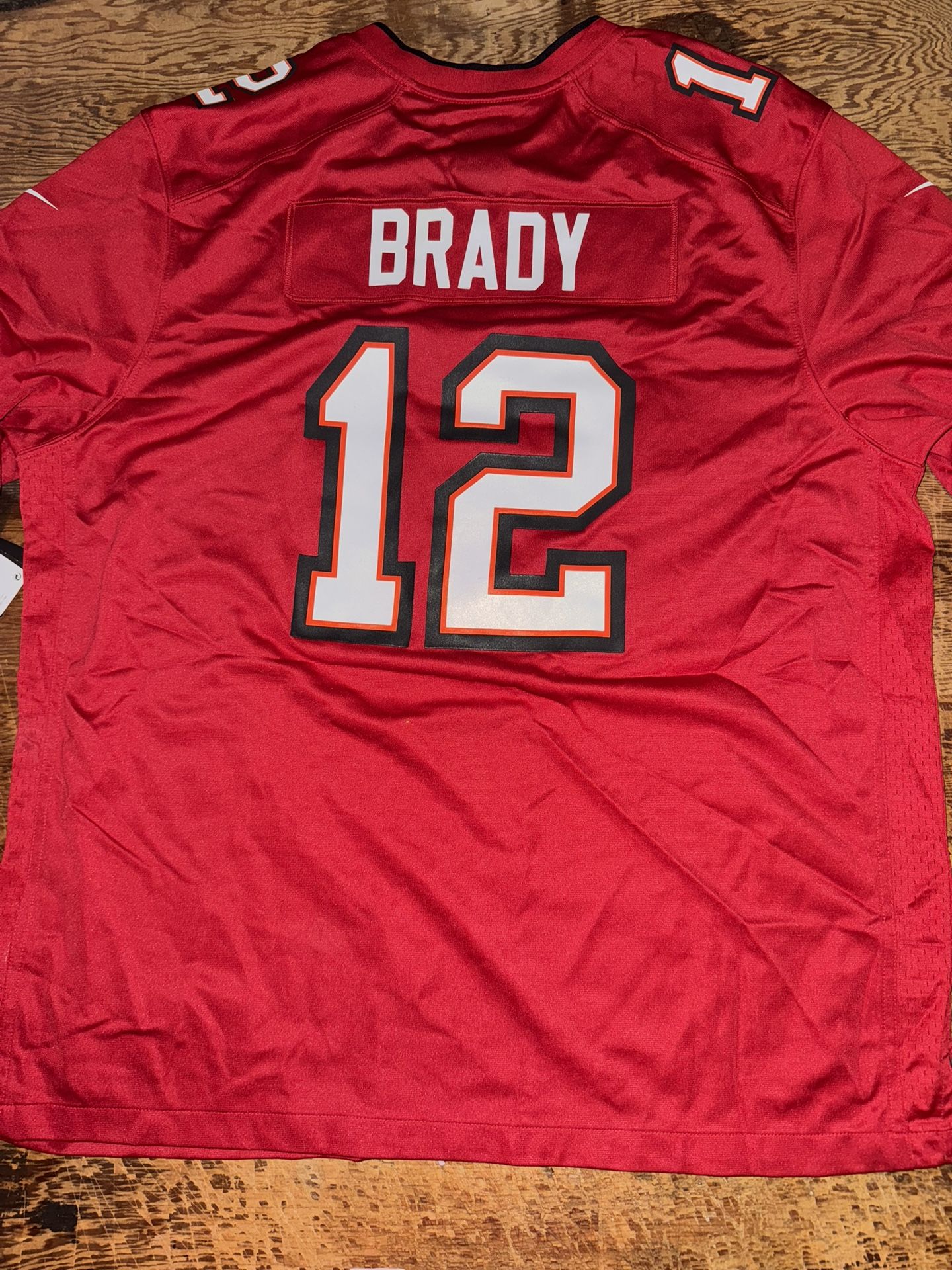New Nike Tom Brady Tampa Bay Buccaneers NFL On Field Jersey Red Men's Size XXL