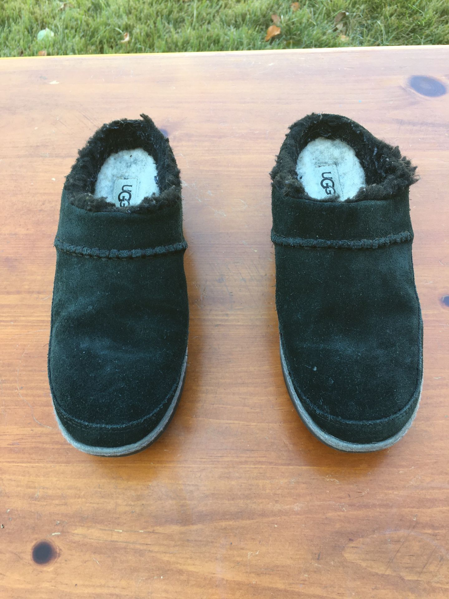 Ugg Lynwood Clog Suede Wool Shoes Accessories